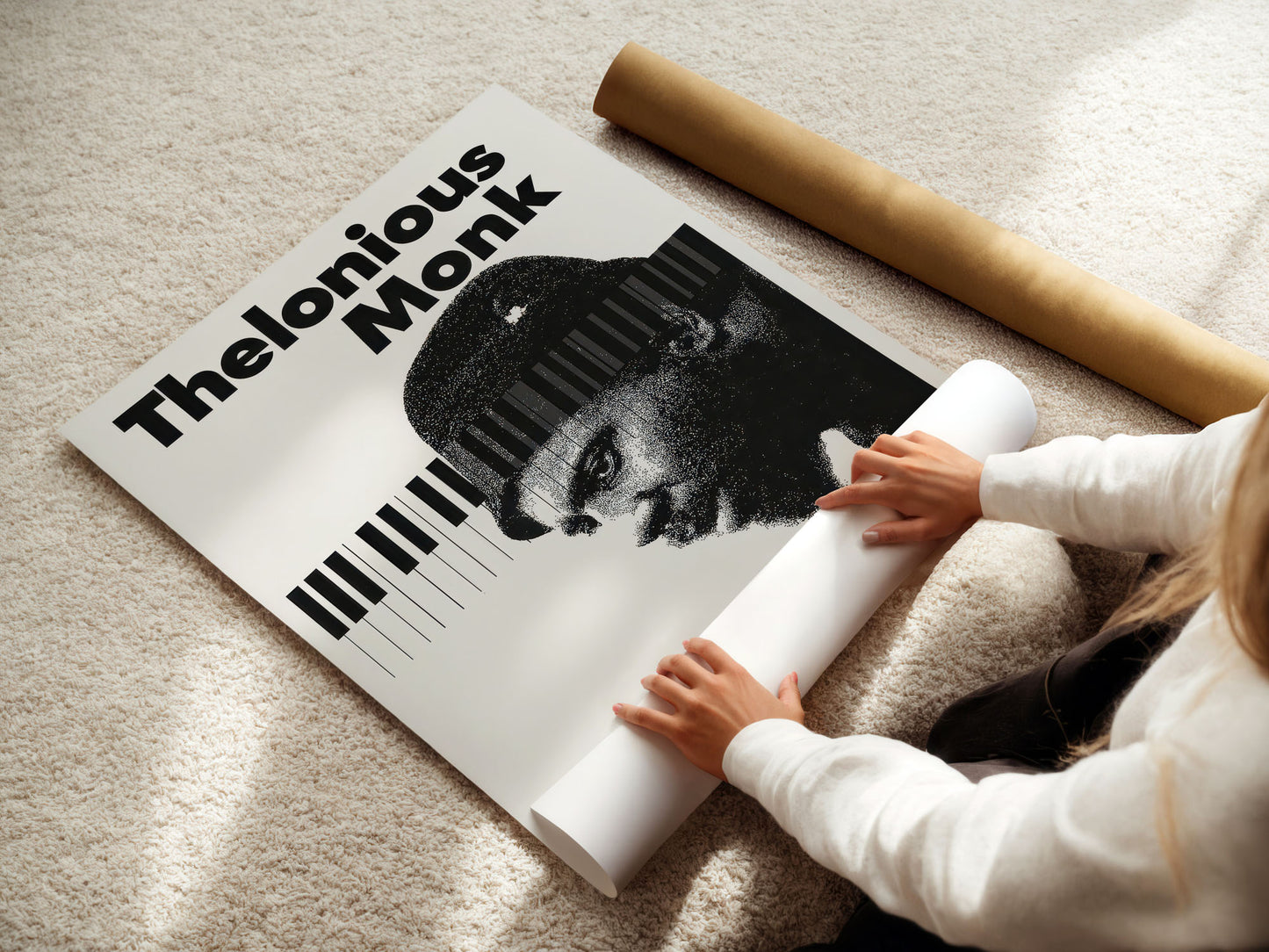 Thelonious Monk Jazz Poster