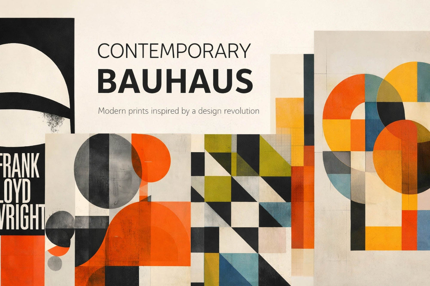 Contemporary Bauhaus Posters