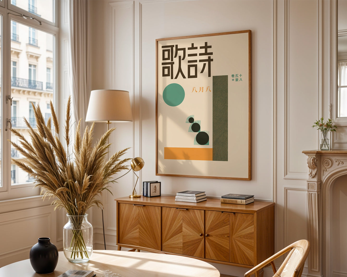 Poetry Songs — Mid-Century Graphic Art Print