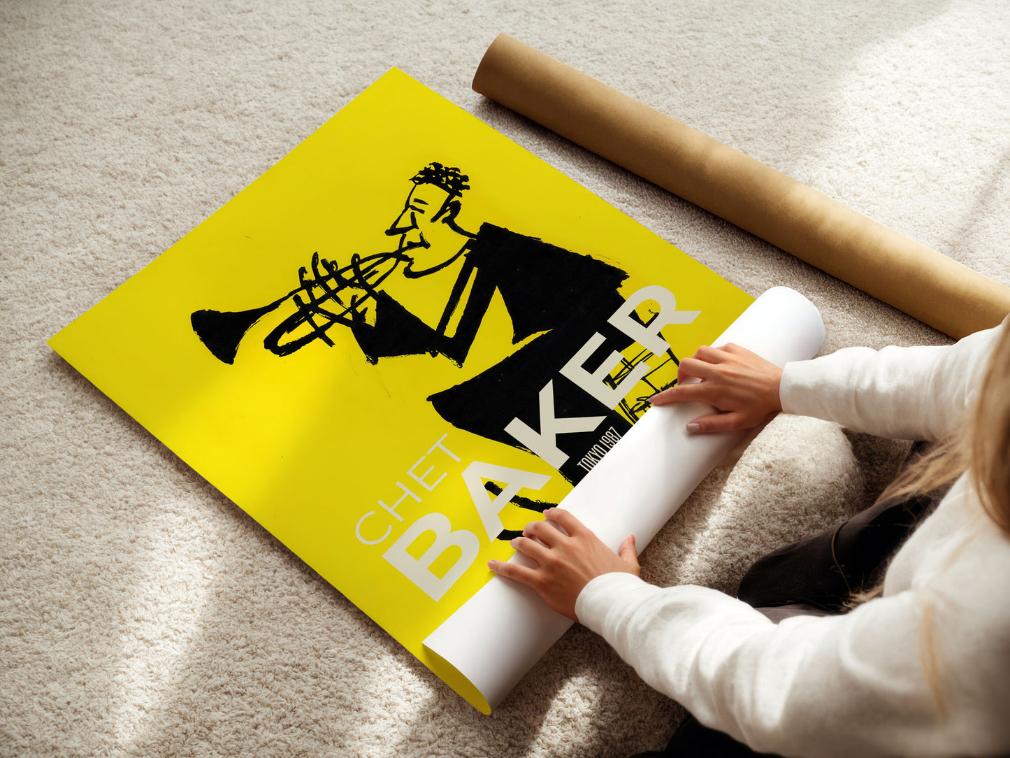Chet Baker – Memories - In Tokyo Live — Tokyo 1987 Jazz Concert Print