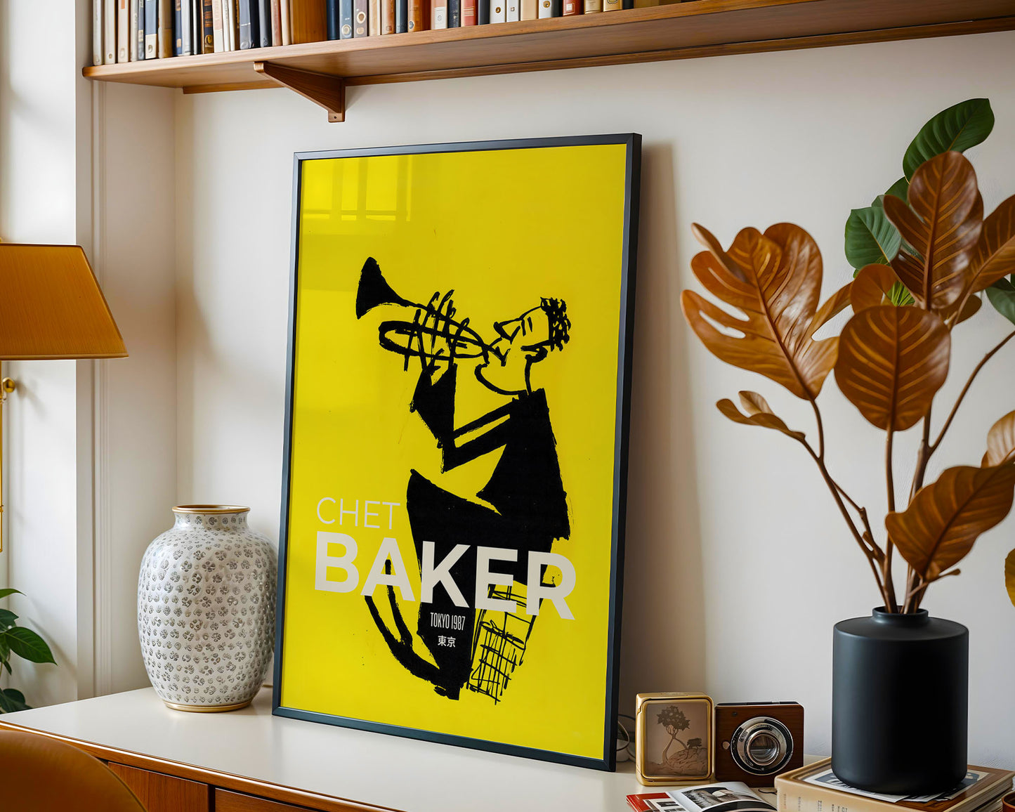 Chet Baker – Memories - In Tokyo Live — Tokyo 1987 Jazz Concert Print