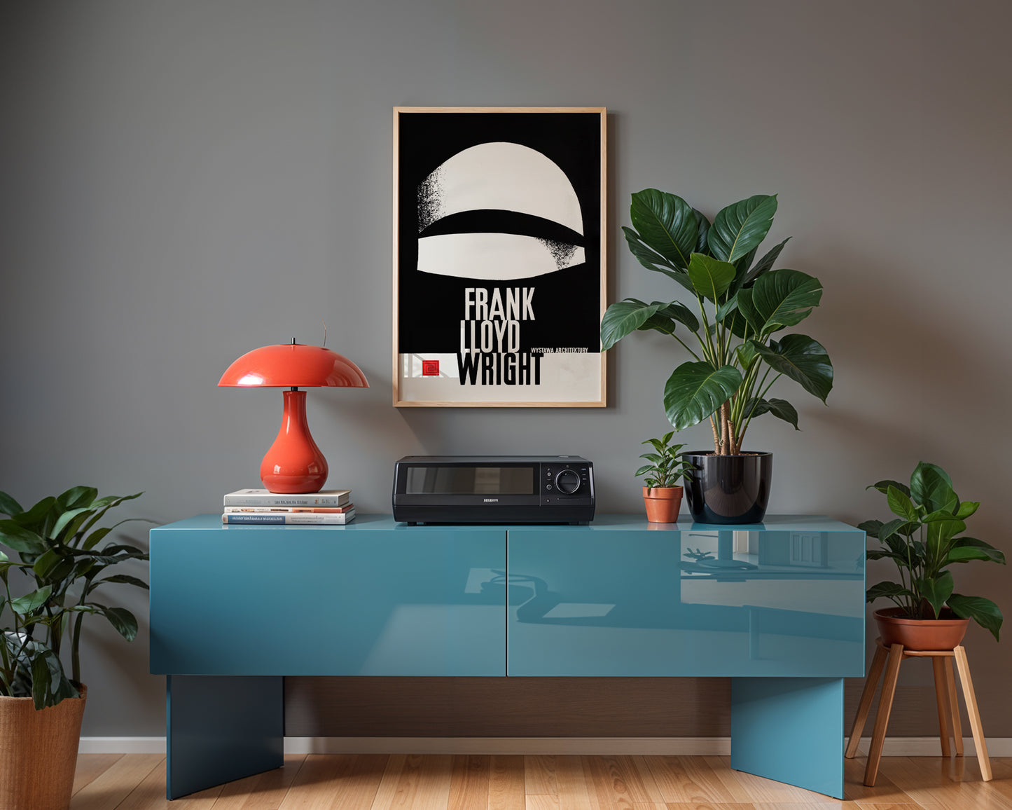 Architectural Icon Series No. 01 – Minimalist Polish Architecture Exhibition Art Print