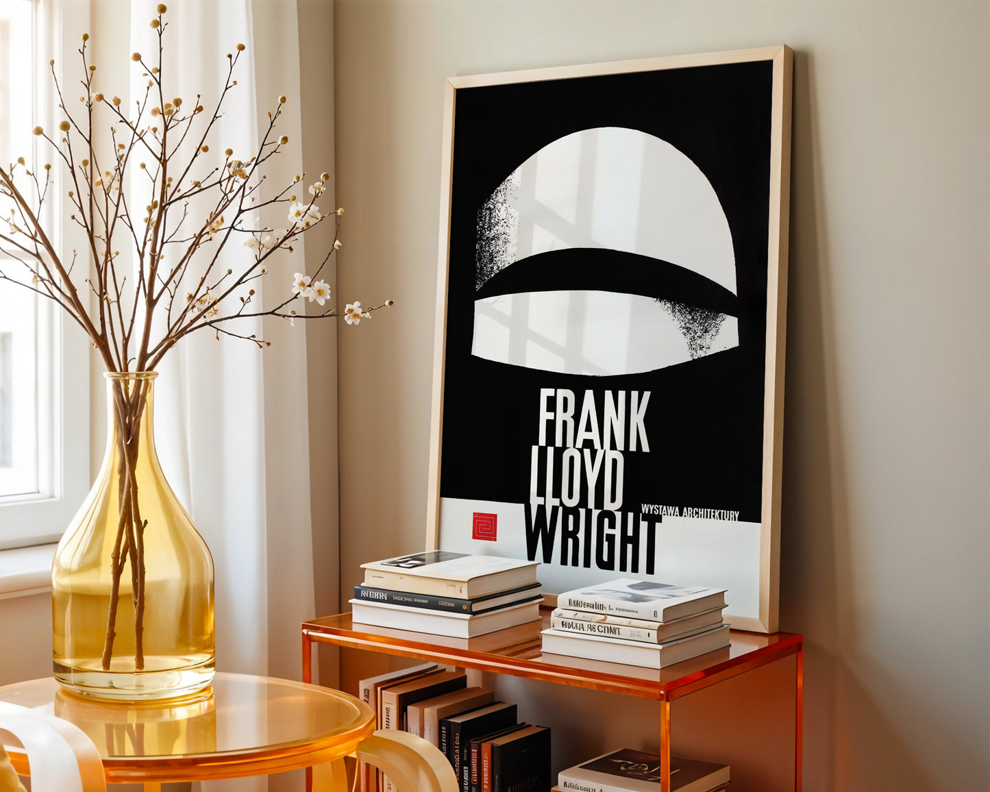 Architectural Icon Series No. 01 – Minimalist Polish Architecture Exhibition Art Print