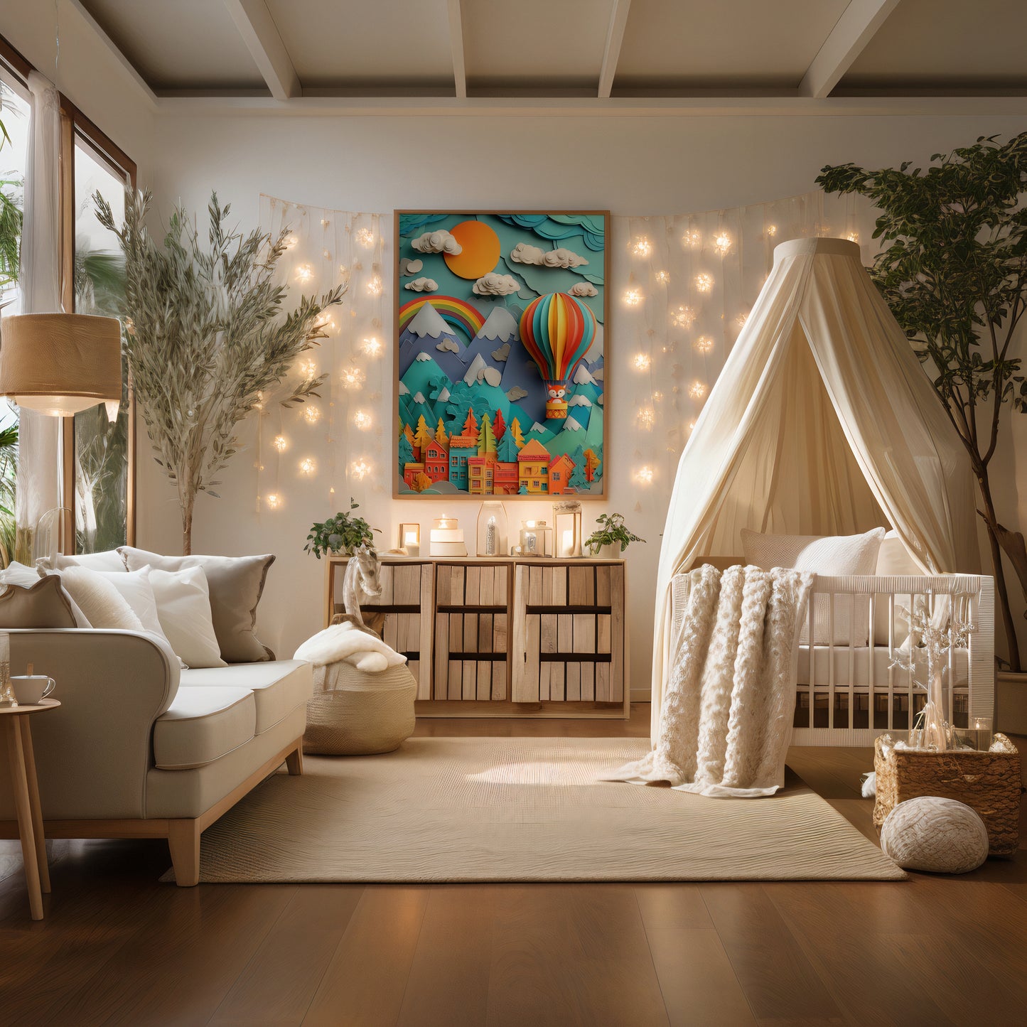 Forest Bear No. 01 – Contemporary Woodland Art Print