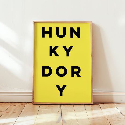 Everything's Hunky Dory