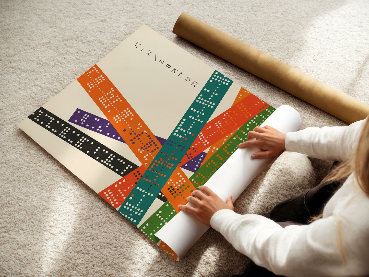 Osaka Jazz Kissa Poster — Japanese Modernist Jazz Art Print