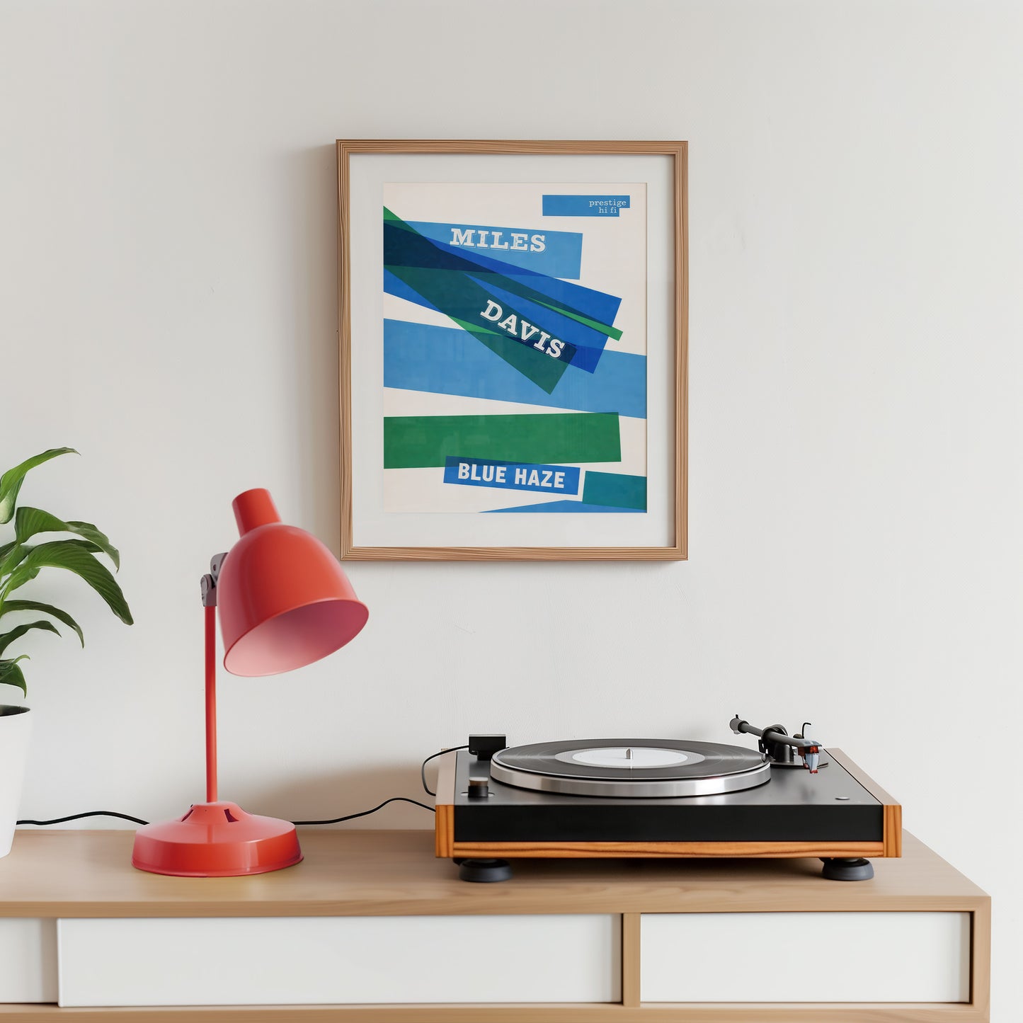 Blue Haze - Jazz poster