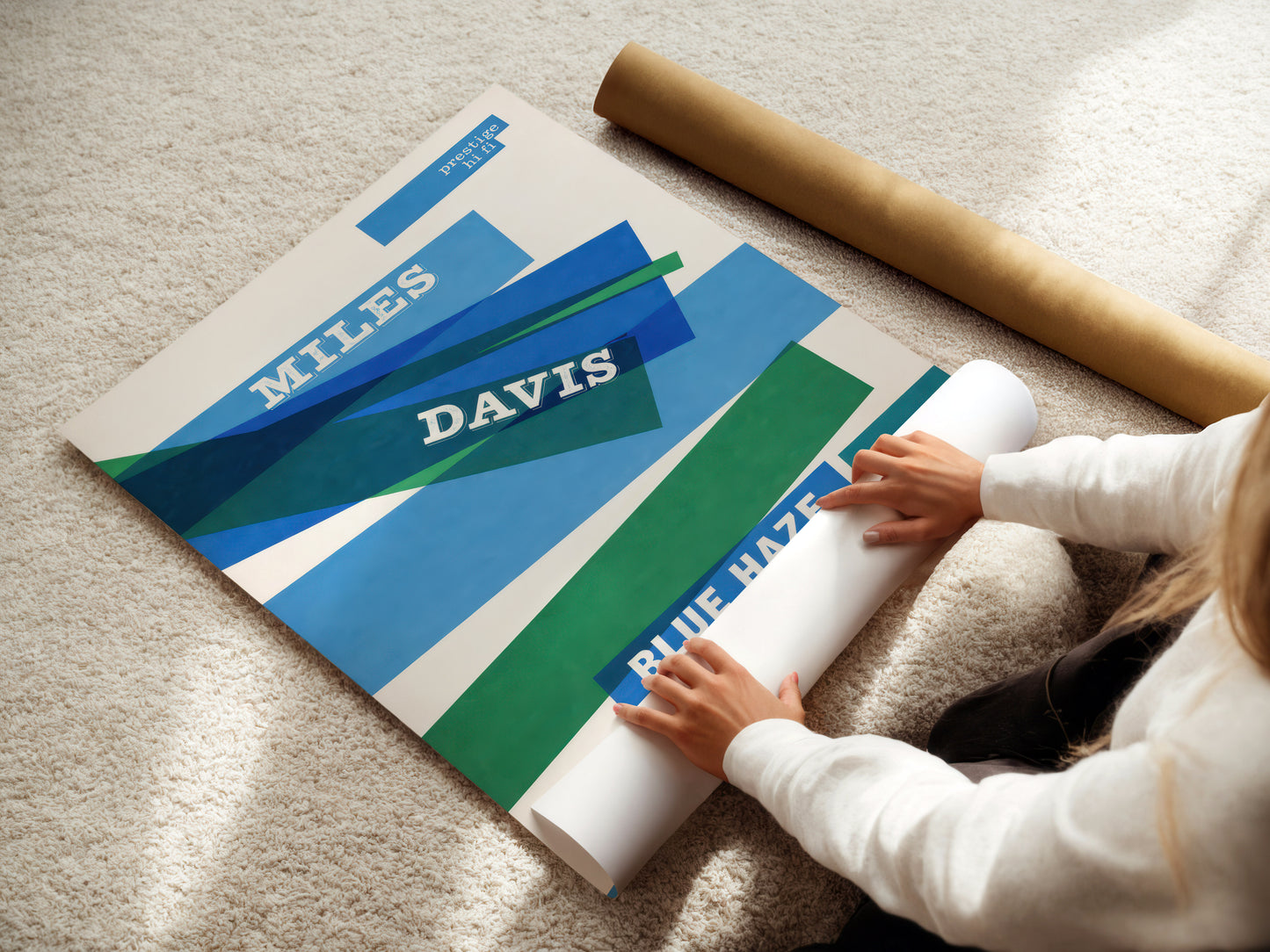 Blue Haze - Jazz poster