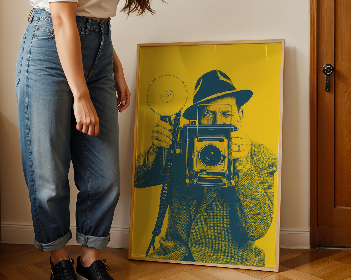 Street Snapper — Vintage Camera Portrait