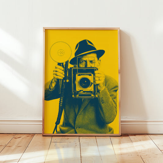 Street Snapper — Vintage Camera Portrait