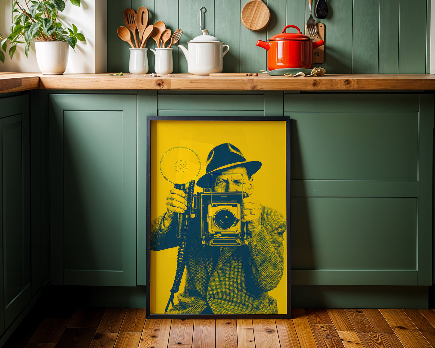 Street Snapper — Vintage Camera Portrait