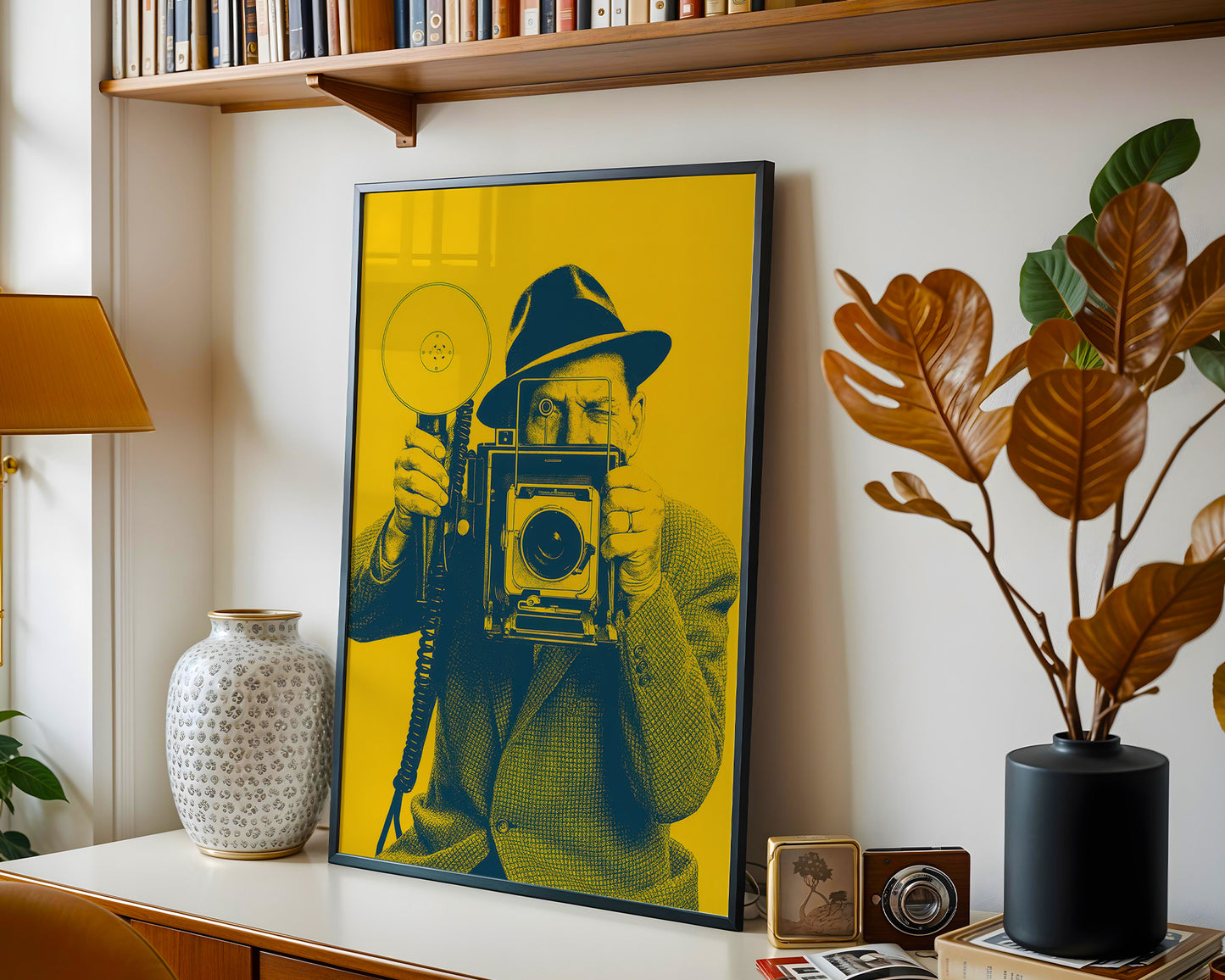 Street Snapper — Vintage Camera Portrait