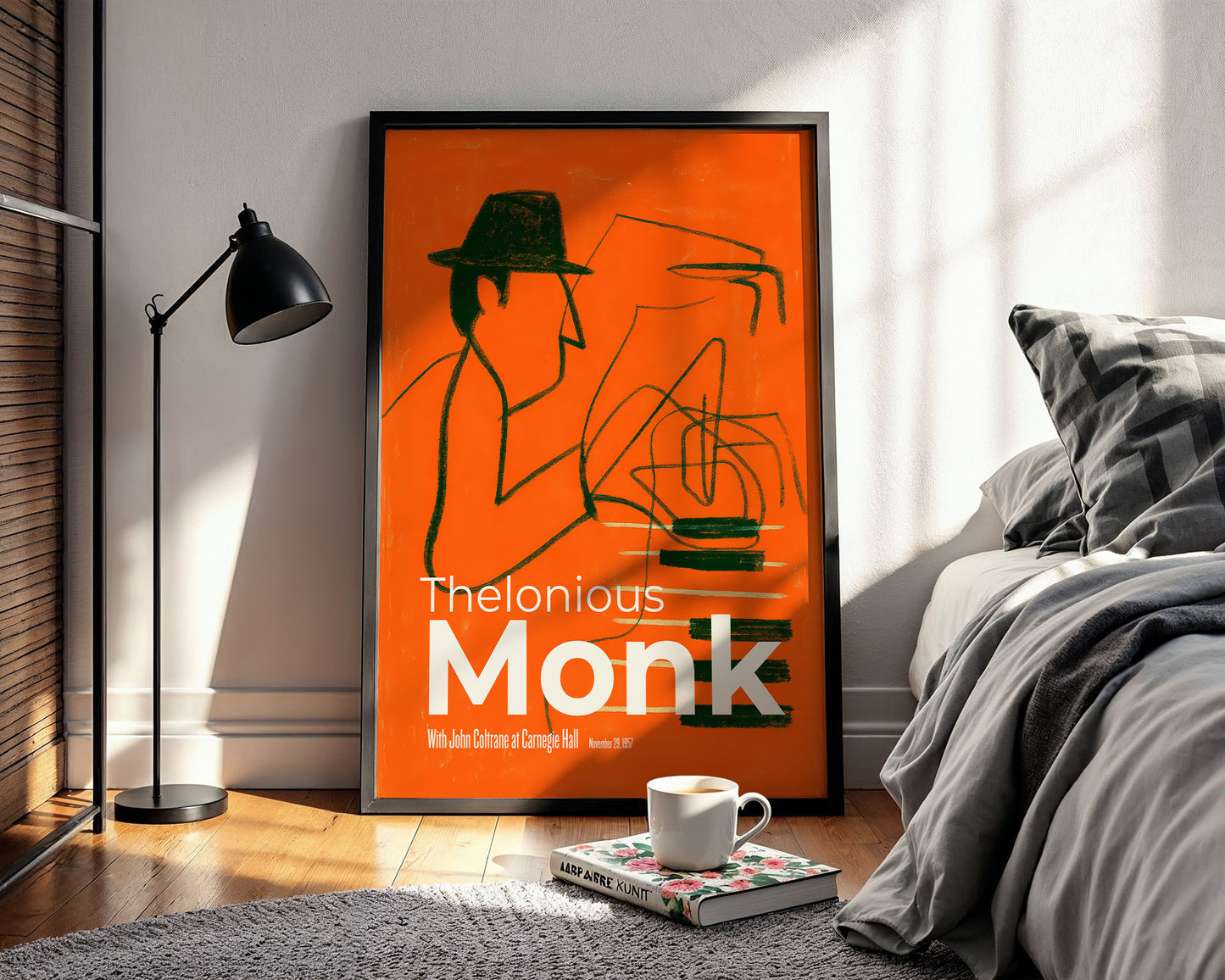 Thelonious Monk at Carnegie Hall 1957 – Modern Jazz Poster Print