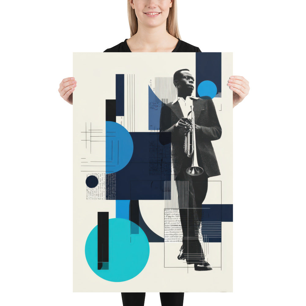maximalist music poster mockup