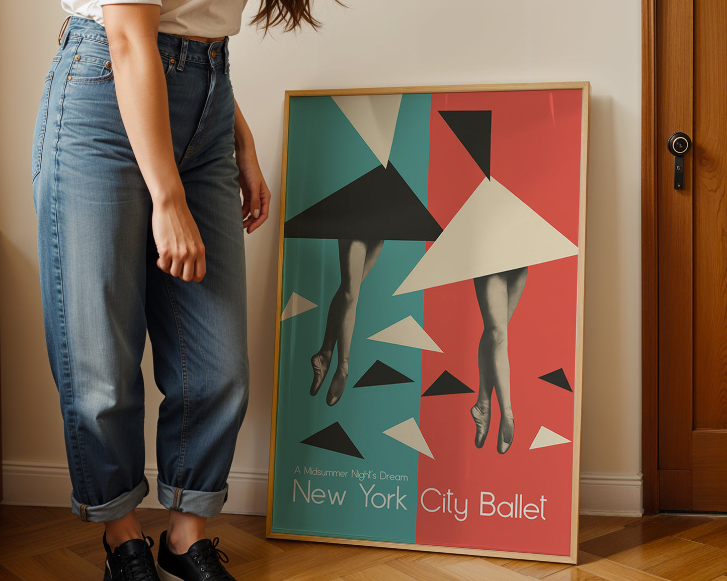 A Midsummer Night’s Dream — New York City Ballet | Modern Ballet Poster | Mid-Century Dance Art Print