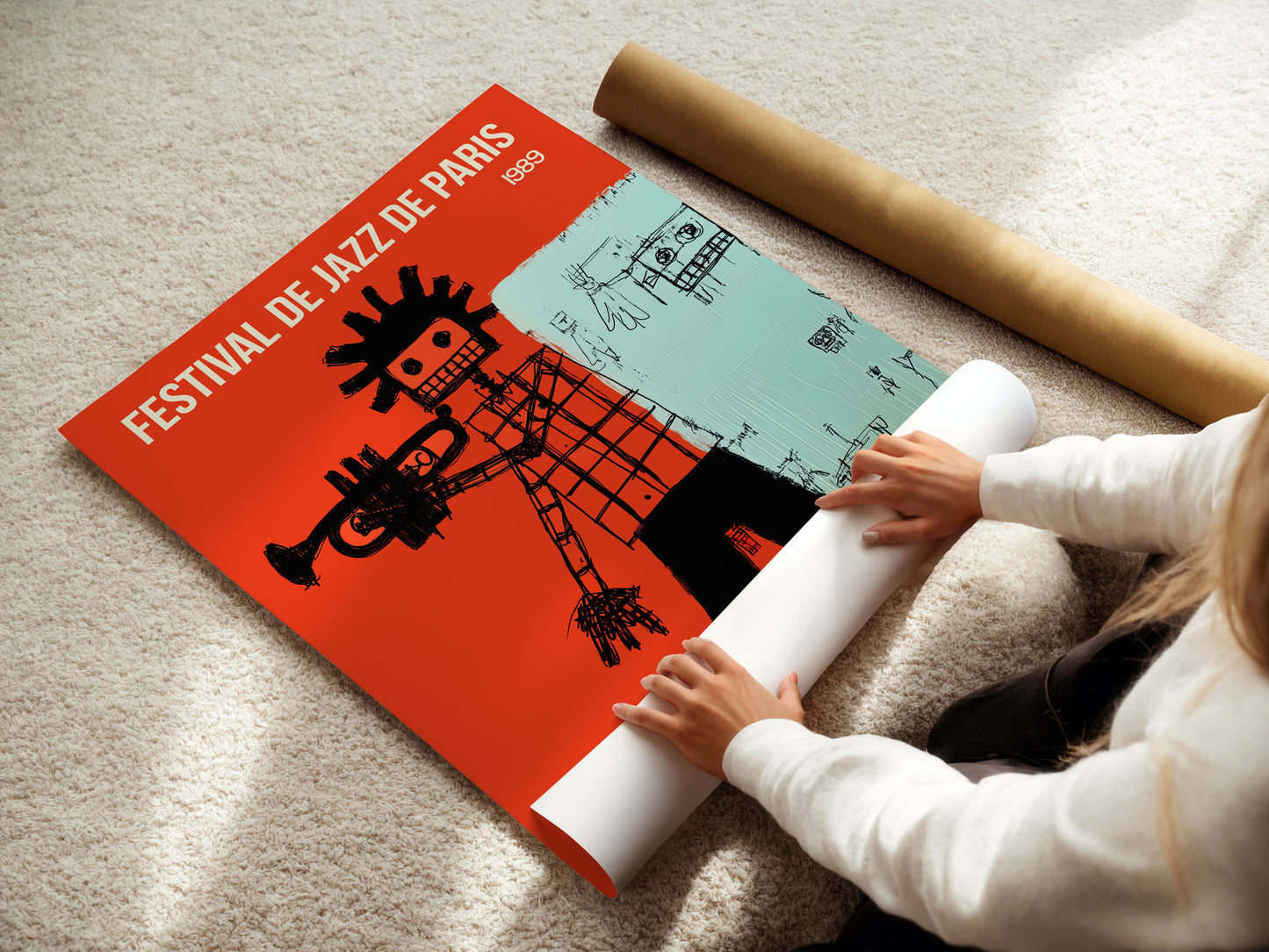 Jazz art print