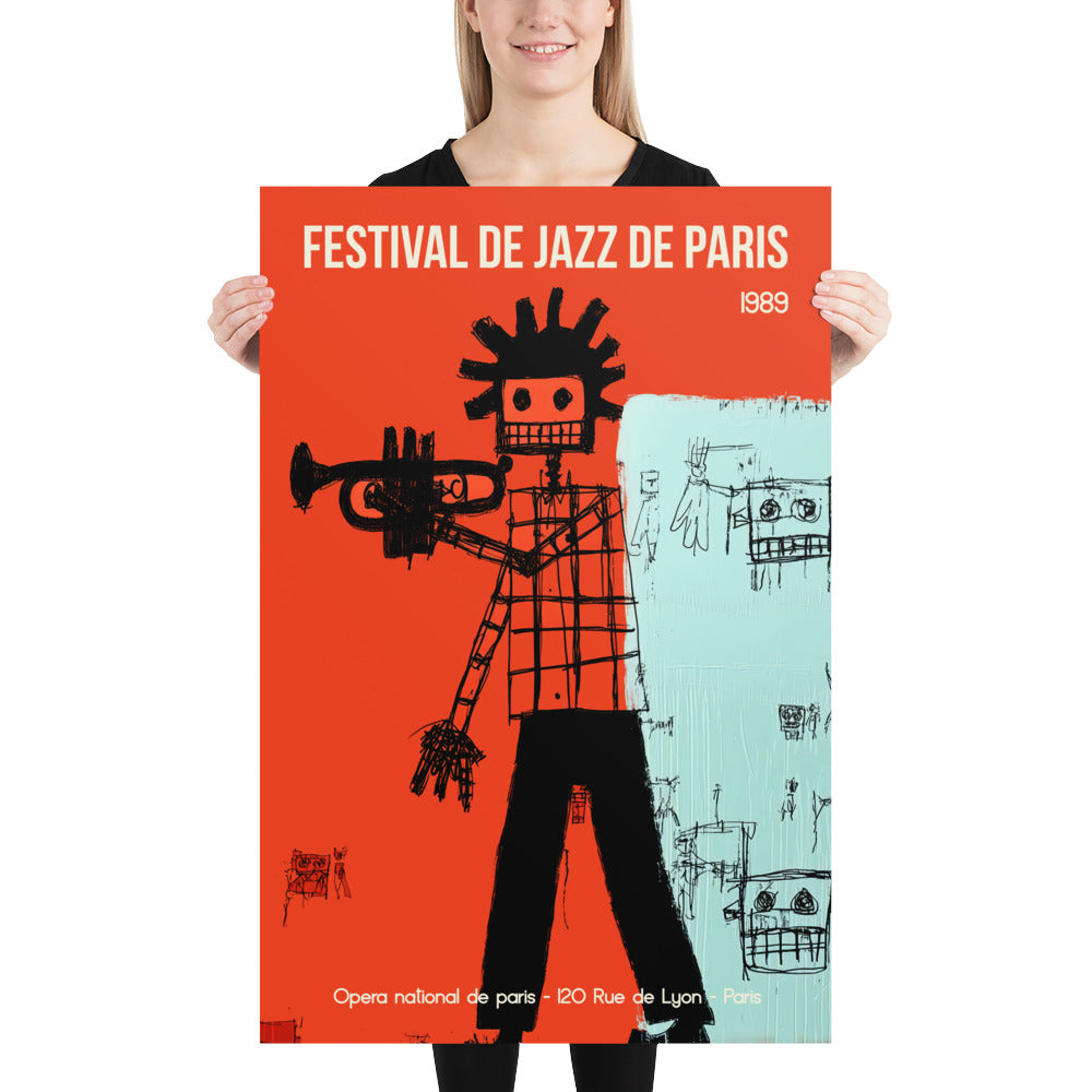 Paris Jazz poster